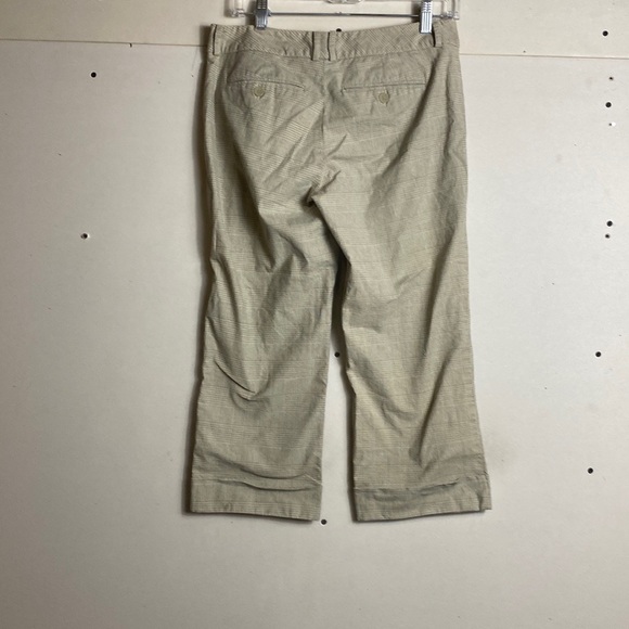 New York & Company Cropped Trouser Pant Capri plaid women’s size 6 - Picture 3 of 11